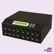 CopyBox 15 USB Platform Duplicator - usb stick kopieer apparaat gelijktijdig dupliceren meerdere usb sticks memory cards adapter